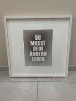 Bild "Du musst dein Ändern leben"