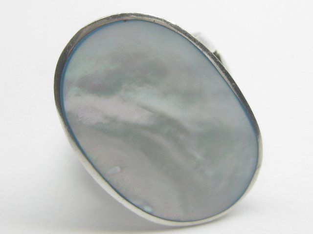 Anelli: Vintage Silber Ring 925 Perlmutt Gr. 63 – Usato da Ermatingen venduto da Decovin 5