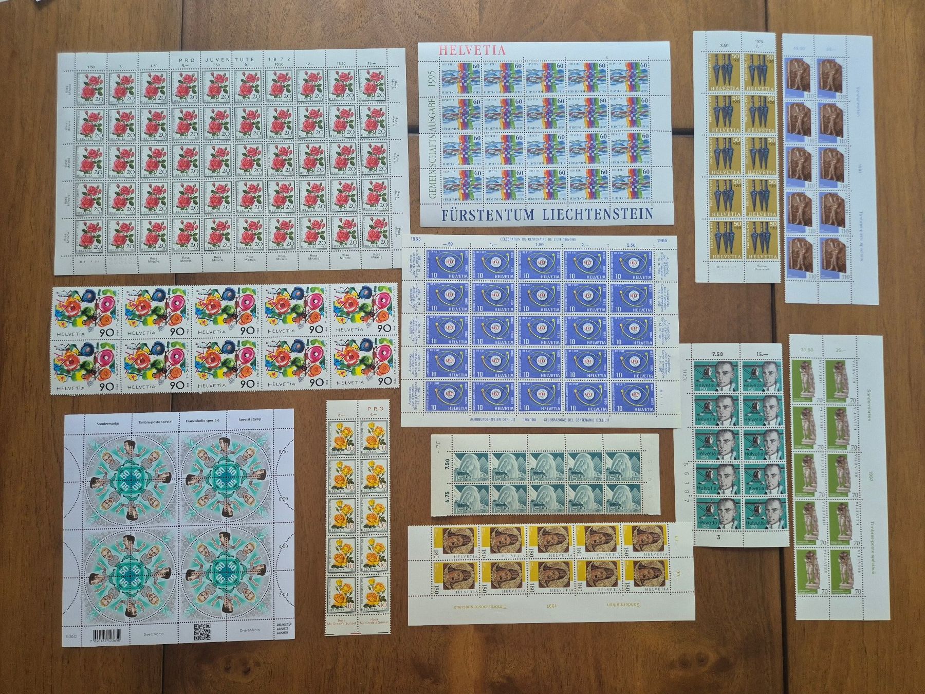Alle Briefmarken: Frankaturware 100 CHF. GRATISLIEFERUNG ! – Neu (gemäss Beschreibung) aus Horgen von frankatur