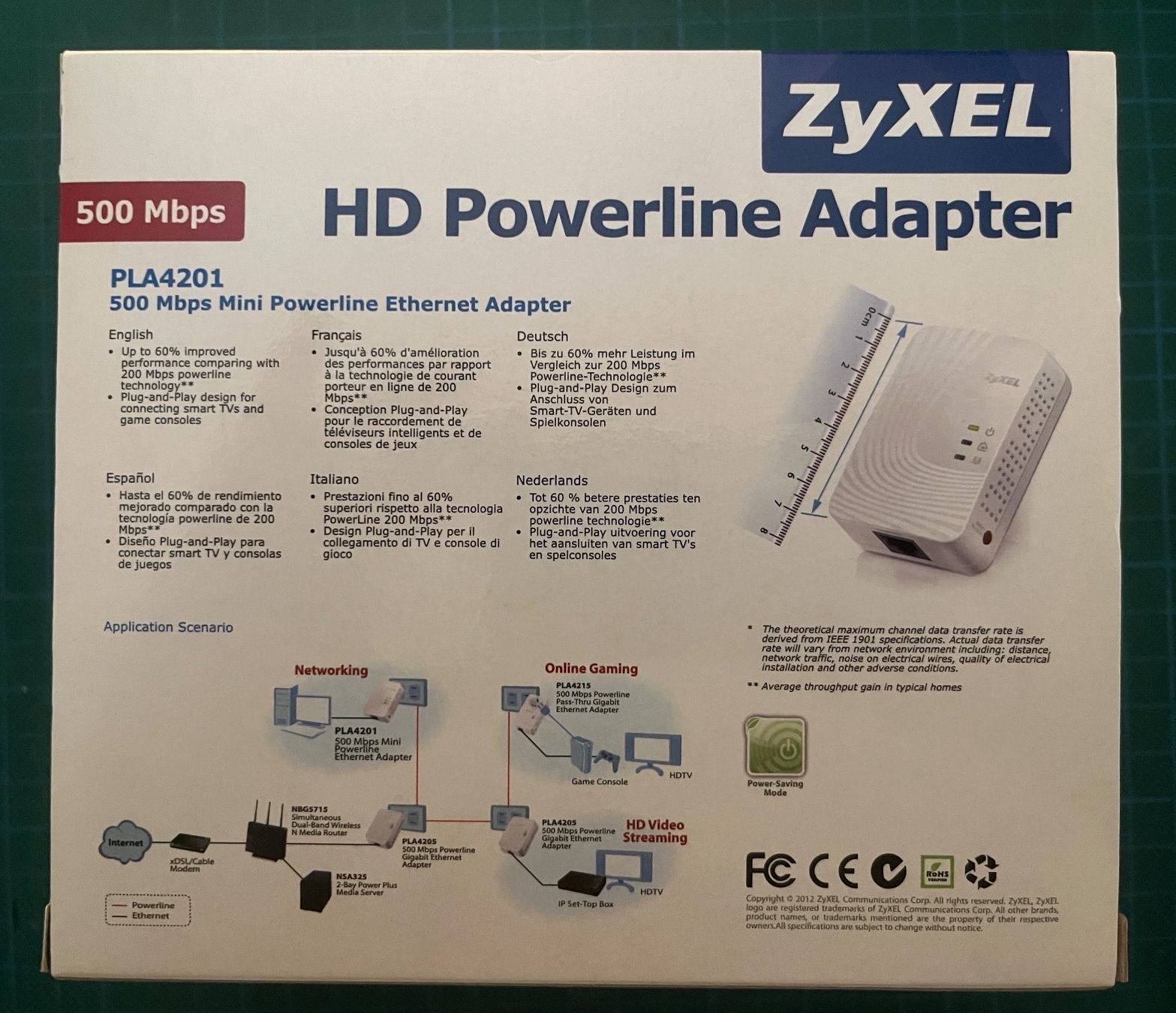 Zyxel Unità & Adattatore: Zyxel HD Powerline Kit – Nuovo (secondo la descrizione) da Vevey venduto da Chrysil 1