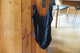Flamenco Body Träger Tanzkleidung schwarz