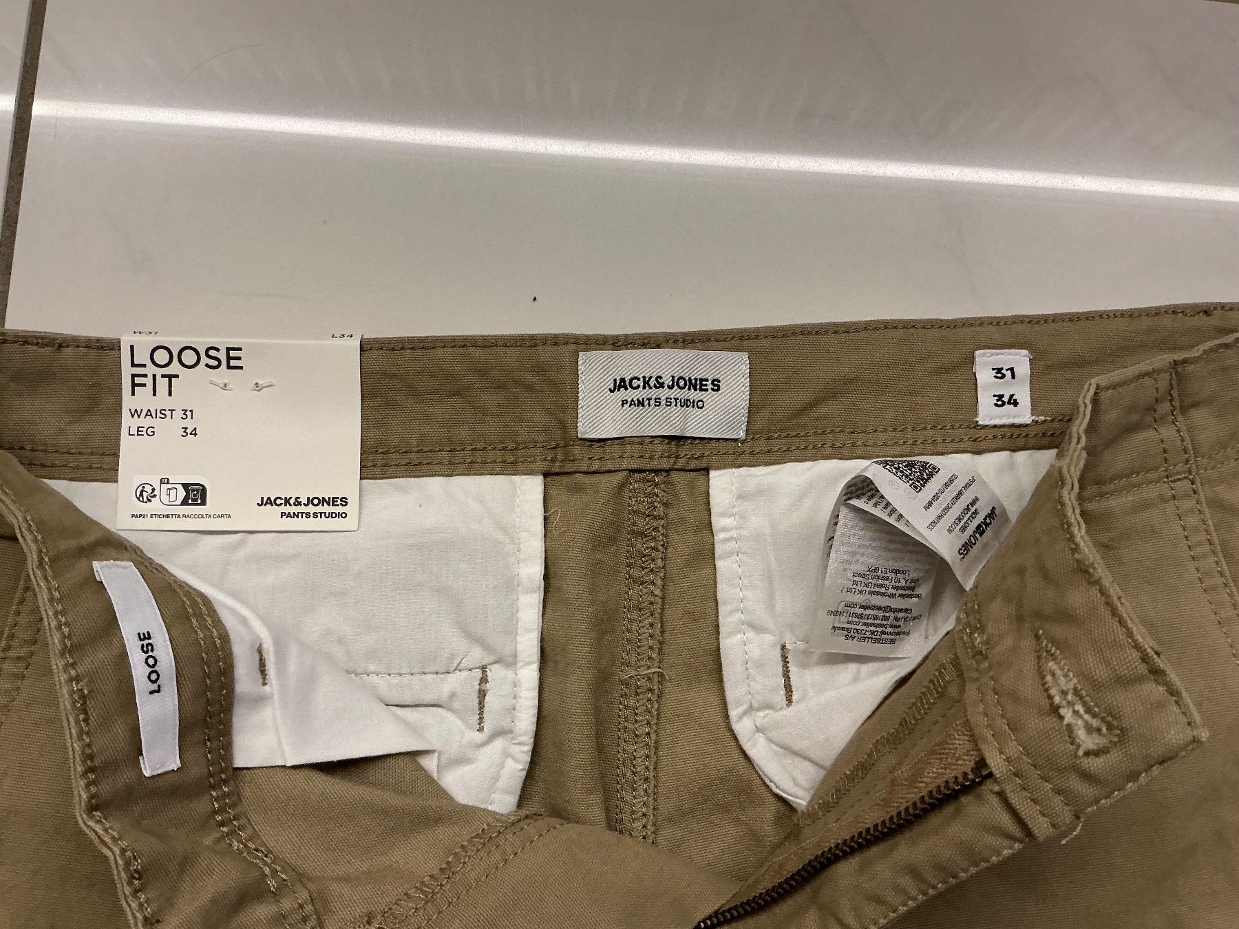 Jack & Jones Pantaloni: Cargo Hose Jack Jones Gr.31/34 – Nuovo e nell'imballaggio originale da Biel-Benken BL venduto da Sahra1 2