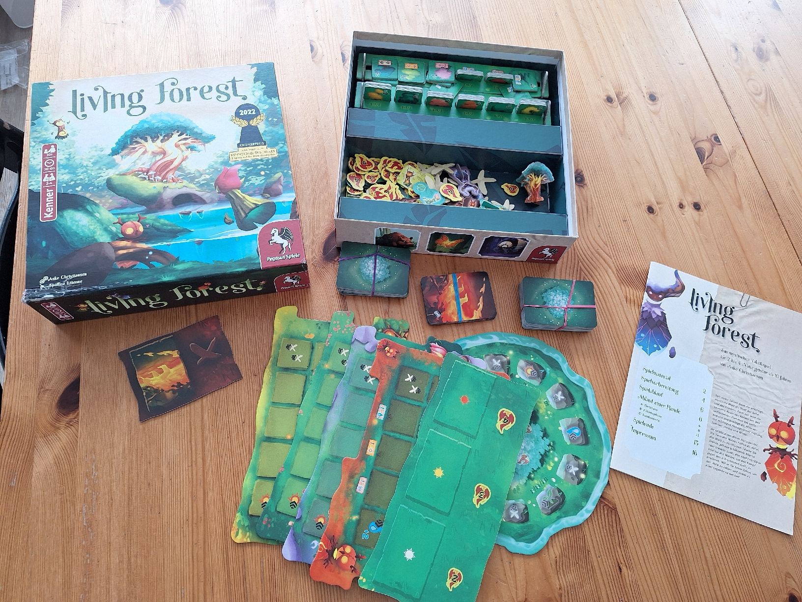 Pegasus Spiele Giochi: Brettspiel "Living Forest" – Usato da Aesch BL venduto da ChezToKa 1