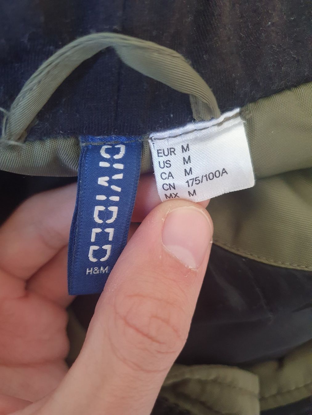 H&M Giacche: Bomberjacke H&M olive – Usato da Bern venduto da NilsMosi 2