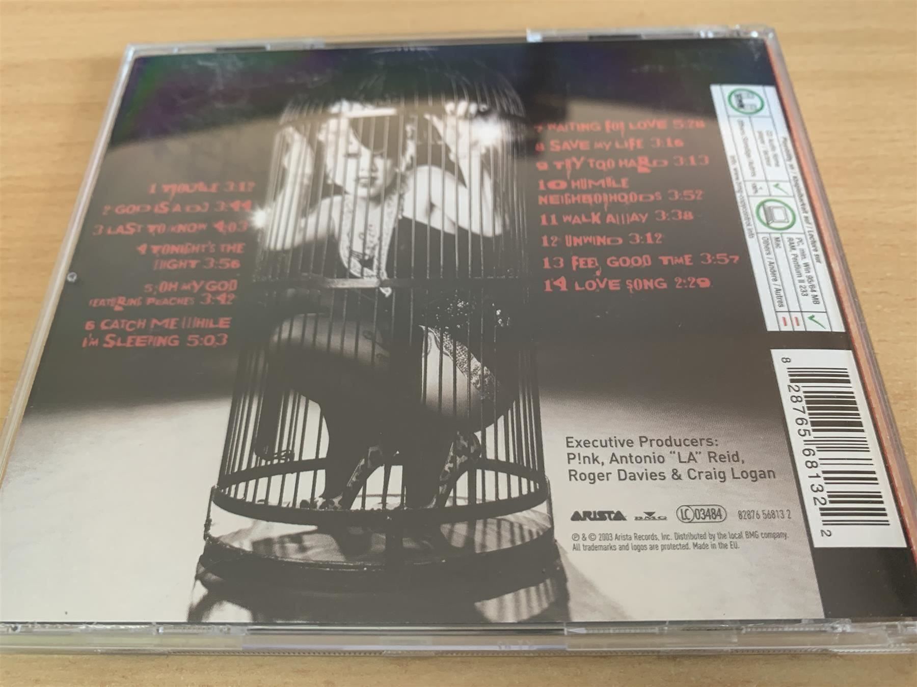 CDs: P!NK – Try This – Gebraucht aus Rikon im Tösstal von Alpenmutz 1