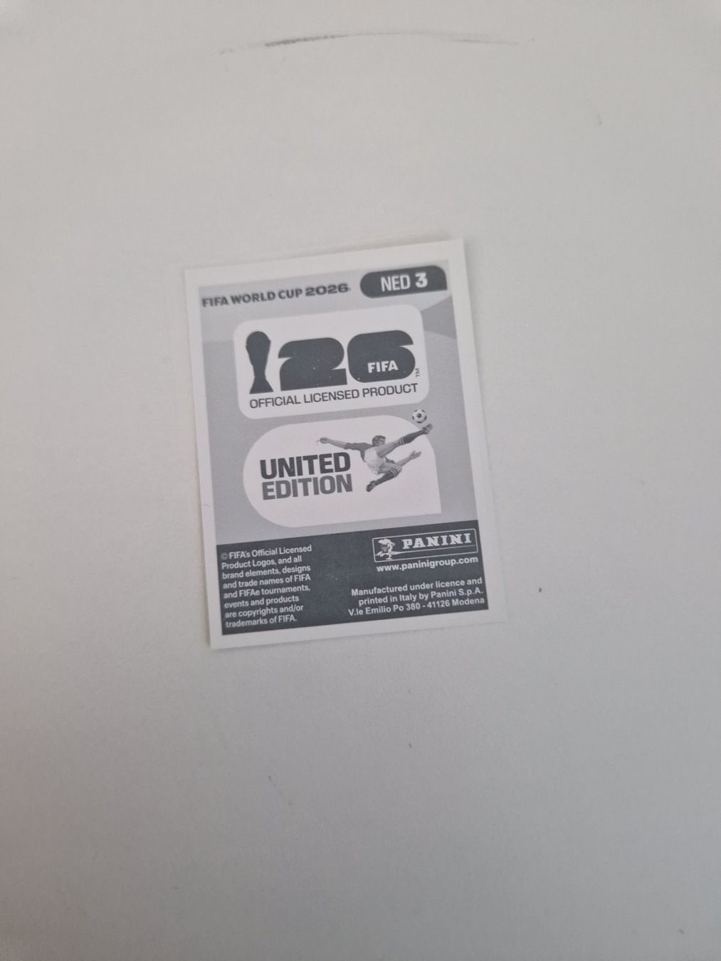 Panini Carte collezionabili: Panini Sticker NED3 – Nuovo (secondo la descrizione) da Stüsslingen venduto da white_angel86 1