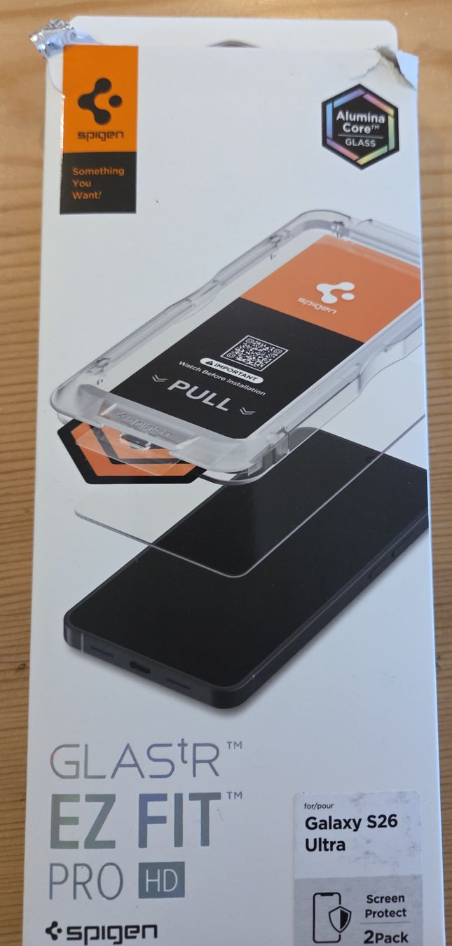 Retouches de peinture & films: Spigen Glass protector Galaxy S26 Ultra – Neuf avec emballage d'origine à Ecublens VD par but_flq7