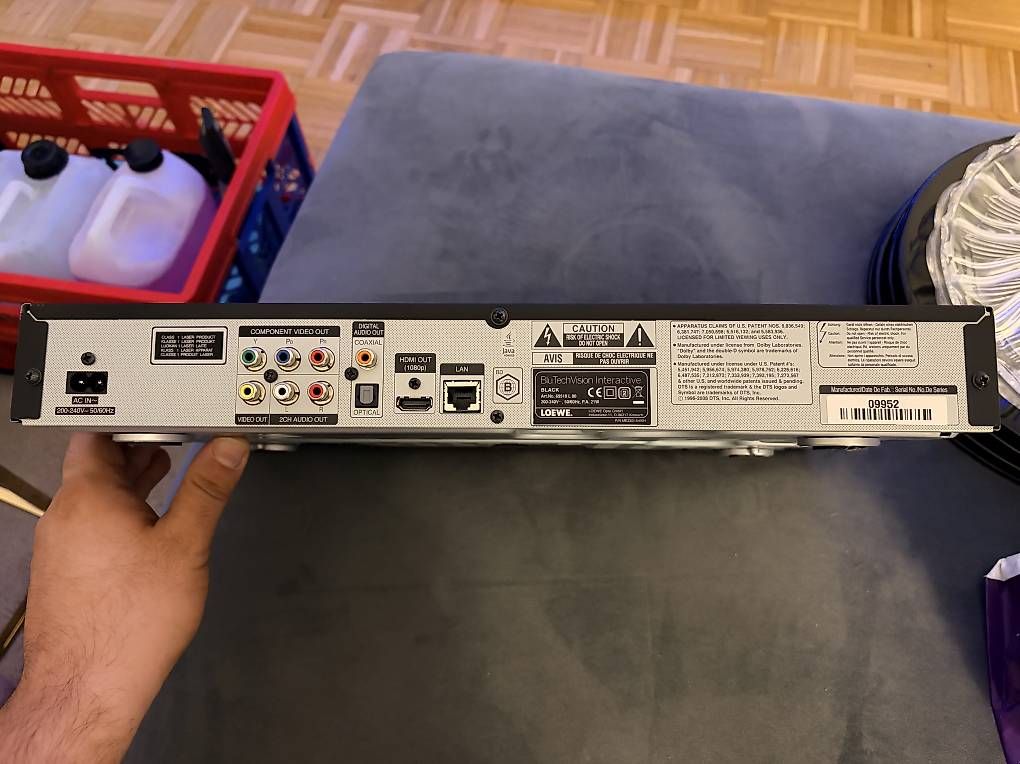 Sistemi audio & multimediali: Loewe BluTechVision Interactive Blu-ray Player 69510 – Usato da Nidau venduto da Kali_23 2