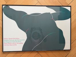 Poster Milton Glaser Exhibition | Bruxelles 1976
