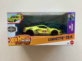 Hot Wheels Corvette C8.R - Pull Back Speeder
