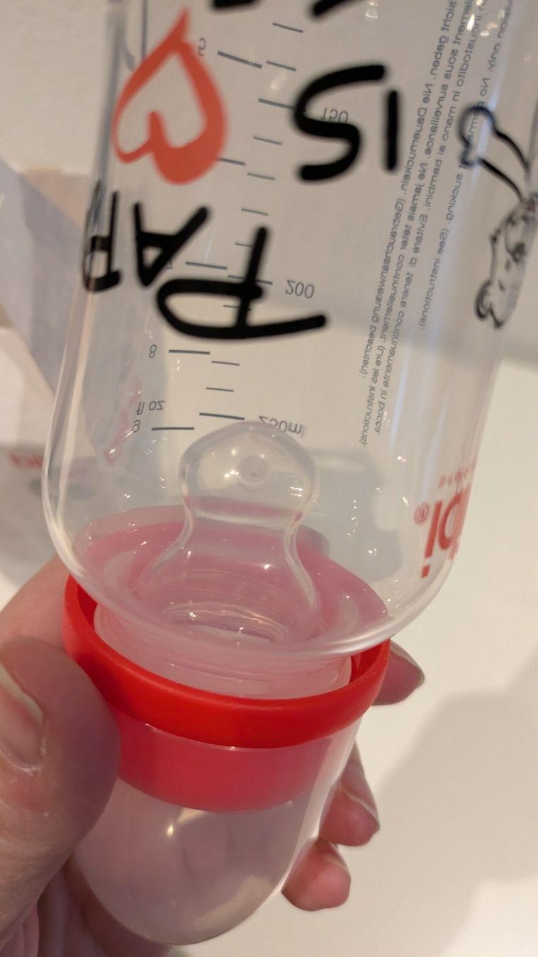 Bibi Pasti del neonato: bibi Flasche - Schöppeli - Papa is the best - 250 ml – Nuovo e nell'imballaggio originale da Staufen venduto da Fleby84 2