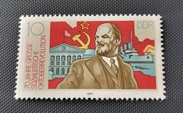 DDR 1987 briefmarke
