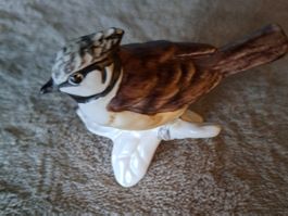Goebel Porzellan Vogel Haubenmeise sehr gut erhalten