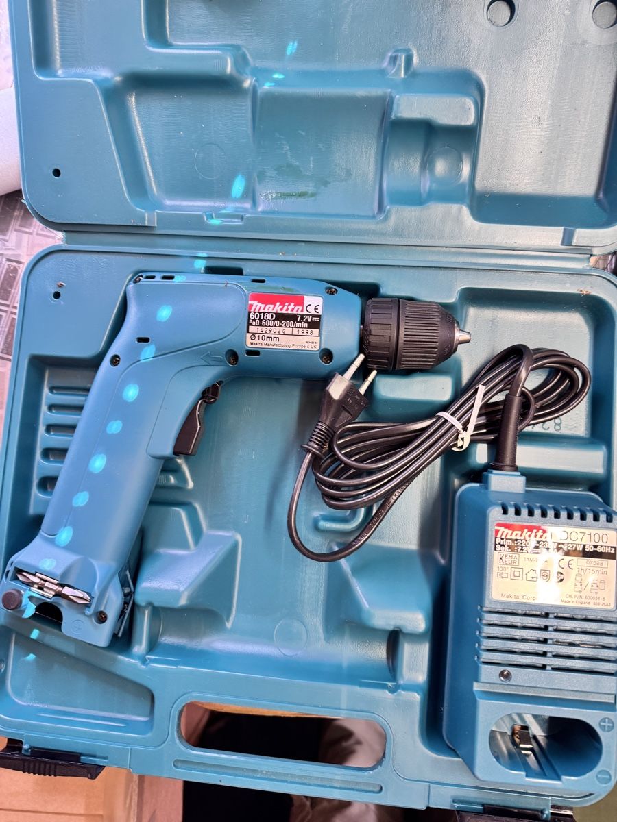 Makita Bohrmaschinen: Makita 7.2 Volt Akkuschrauber – Neu und originalverpackt aus Lenk im Simmental von trampeltier61
