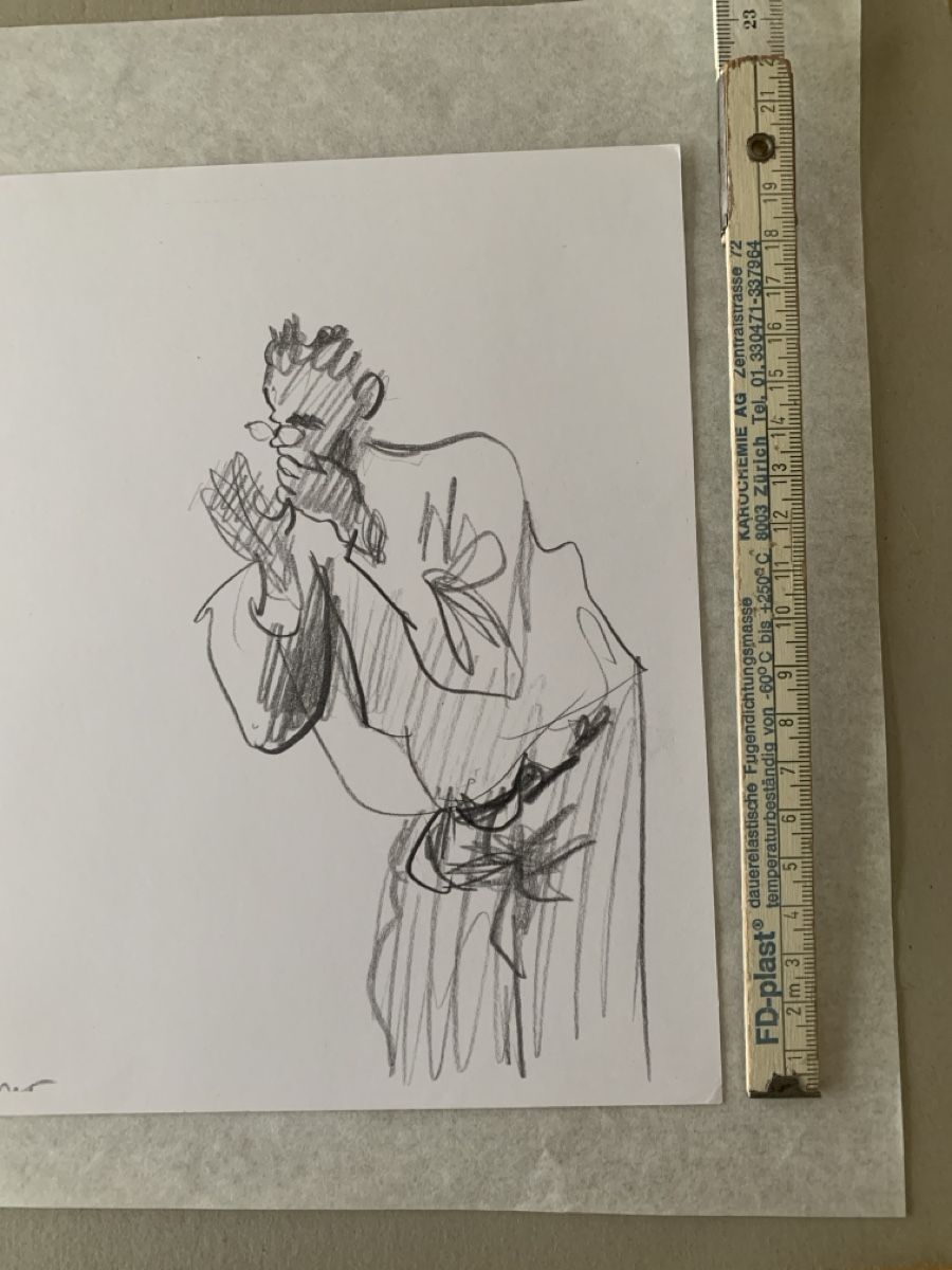 Foto & Immagini: Original Skizze von Hans Sieber – Nuovo (secondo la descrizione) da Brugg AG venduto da Simone92