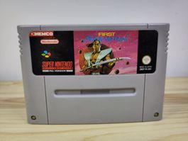 First Samurai SNES Super Nintendo PAL