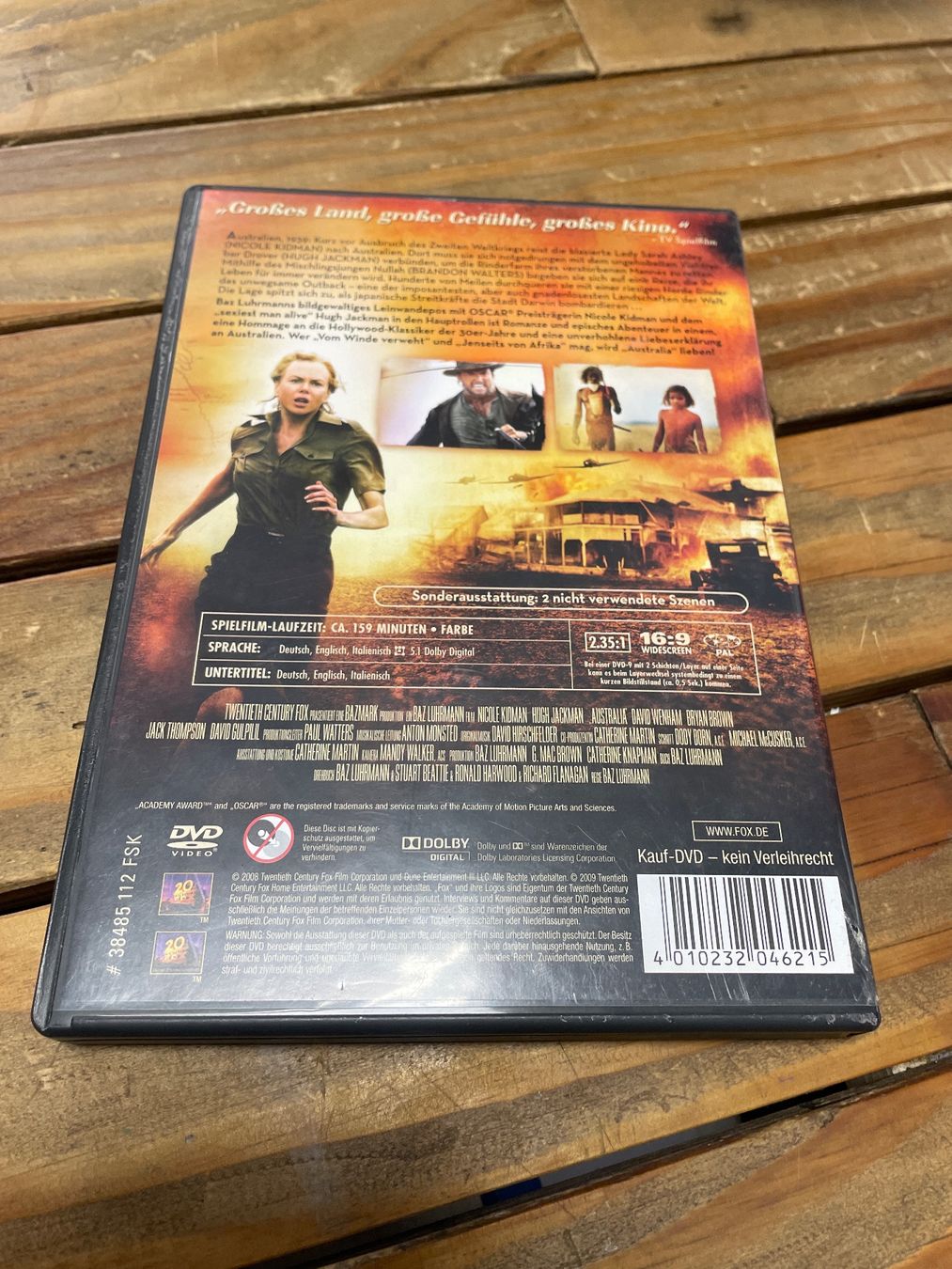 Tutti i DVDs: DVD austalia (allemand) – Usato da moudon venduto da faucheur2 1