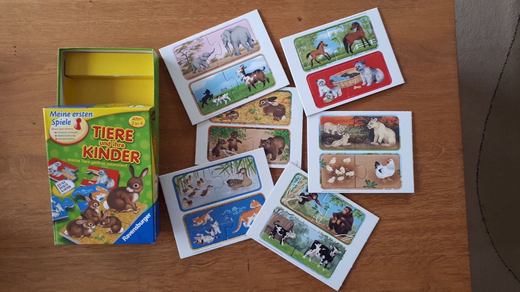 Ravensburger Puzzle: Puzzle, Tiere und ihre Kinder – Usato da Meilen venduto da Vaurien15