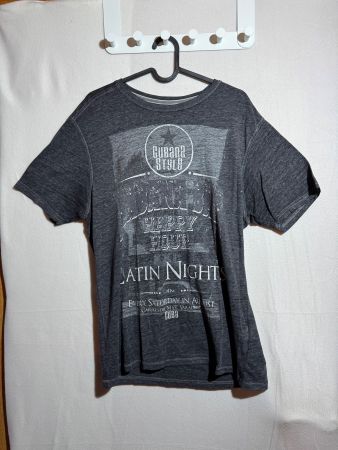 Graues T-Shirt von Tom Tompson Gr. M