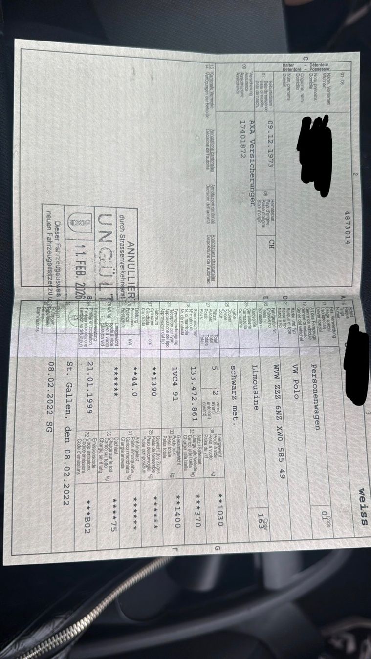 VW Automobili: VW Polo 1.4 Benziner – Usato da Eschen venduto da kingkong010 6