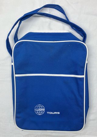 Reisetasche Vintage Antik Kuoni Tours Schweiz Original 70er