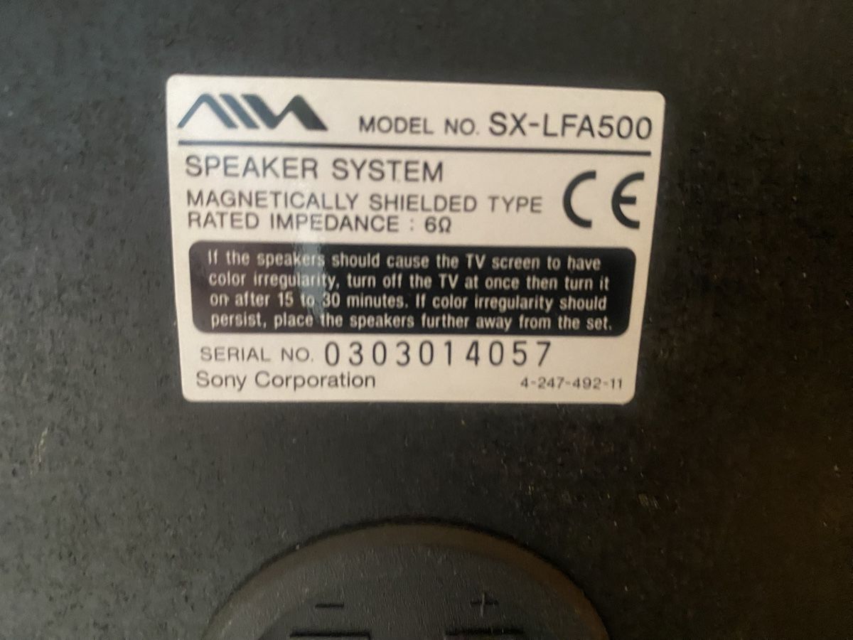 Aiwa Lautsprecher: Regallautsprecher AIWA / Sony Cooperation – Gebraucht aus Duggingen von Kisha010 4