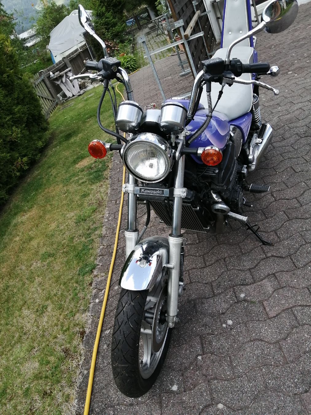 Chopper: Motorrad Chopper Kawasaki – Gebraucht aus Bonaduz von almilo 9