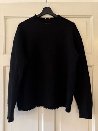 Allsaints Wollpullover, Schwarz, Grösse S, nie getragen!
