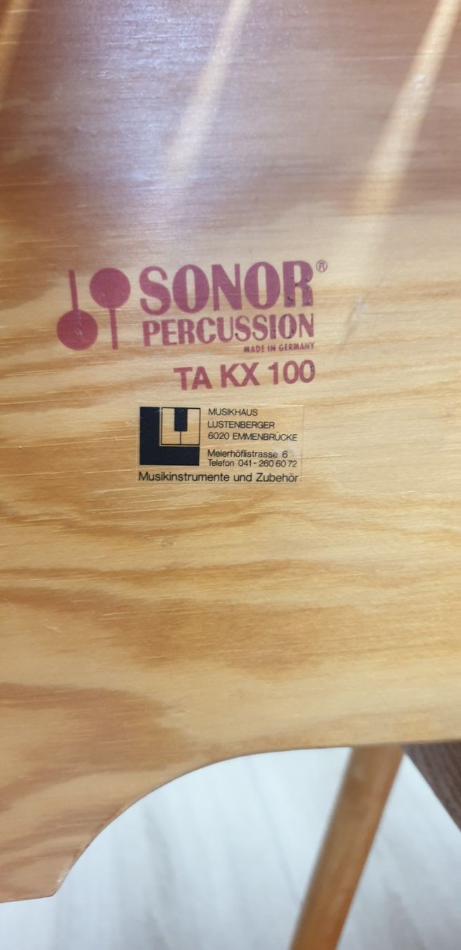 Strumenti musicali: Xylophon Sonor – Usato da Hünenberg venduto da Gelini9 5
