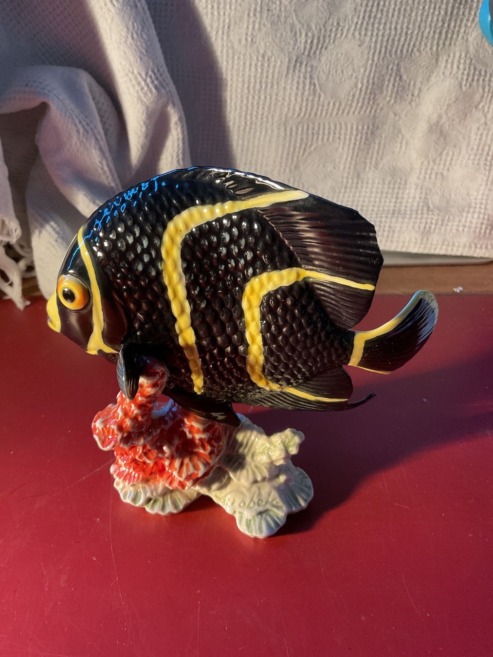 Statuette: Kaiserfisch-Figur von Goebel – Difettoso da Tecknau venduto da Gluschtikum 3