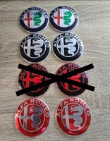 2er Set Emblem Alfa Romeo 74mm Universal