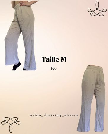 Pantalon d'été beige