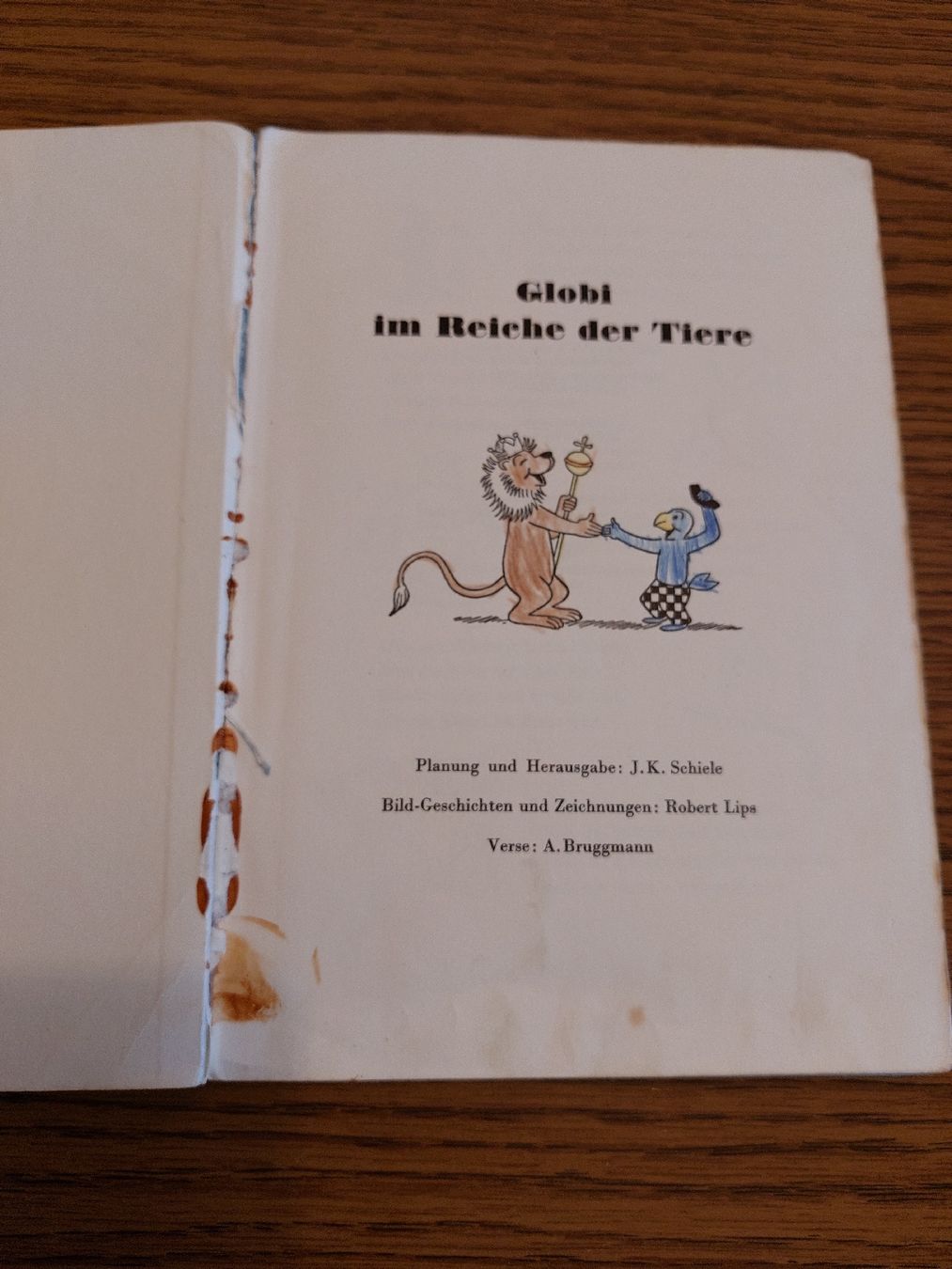 Bücher: Globi im Reiche der Tiere – Gebraucht aus Escholzmatt von Stern777 1