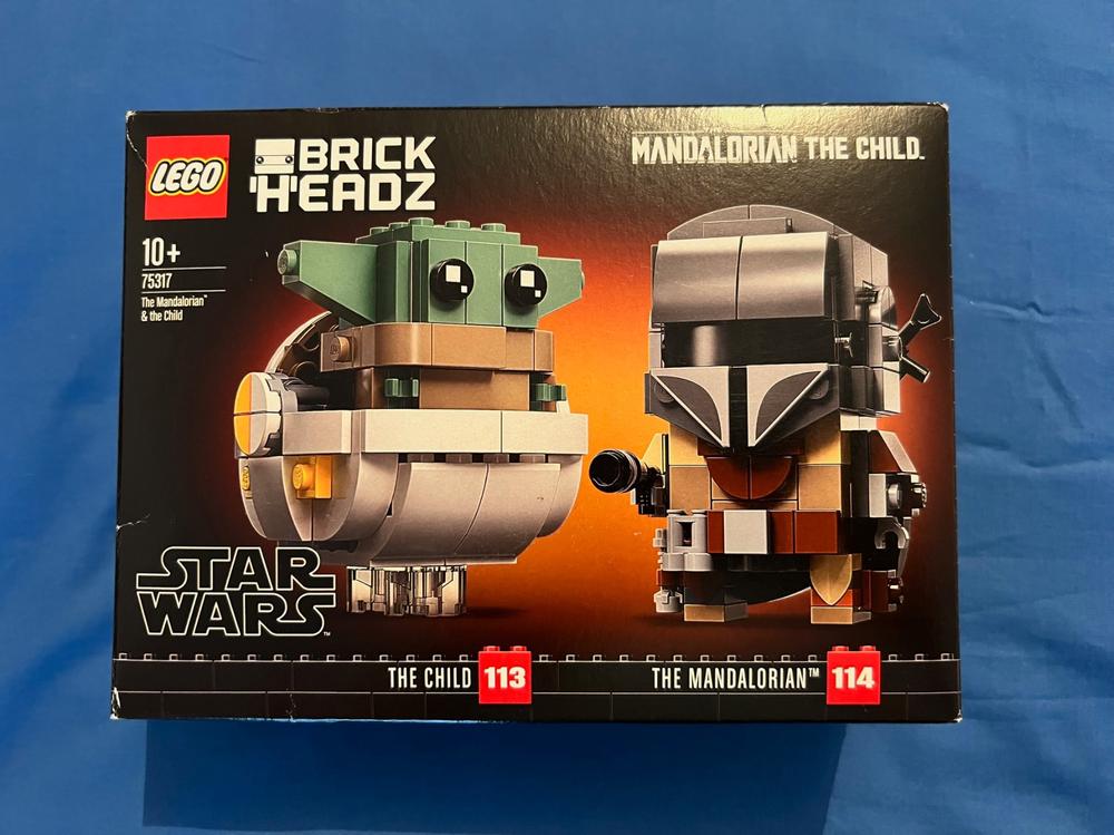 LEGO 75317 Star Wars Brick Headz Le Mandalorien et l'Enfant