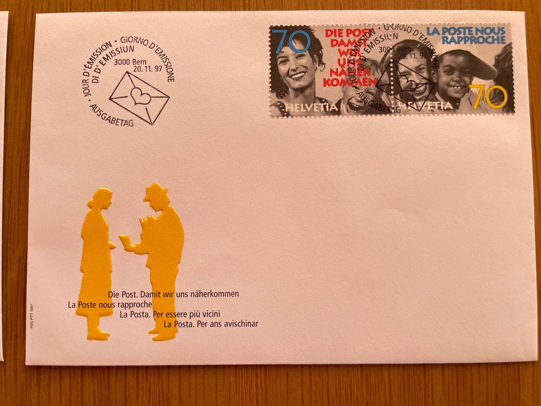 Tous les timbres: 4 doc. différents, oblitérations pleines – D'occasion à Sonceboz-Sombeval par Comment2 1