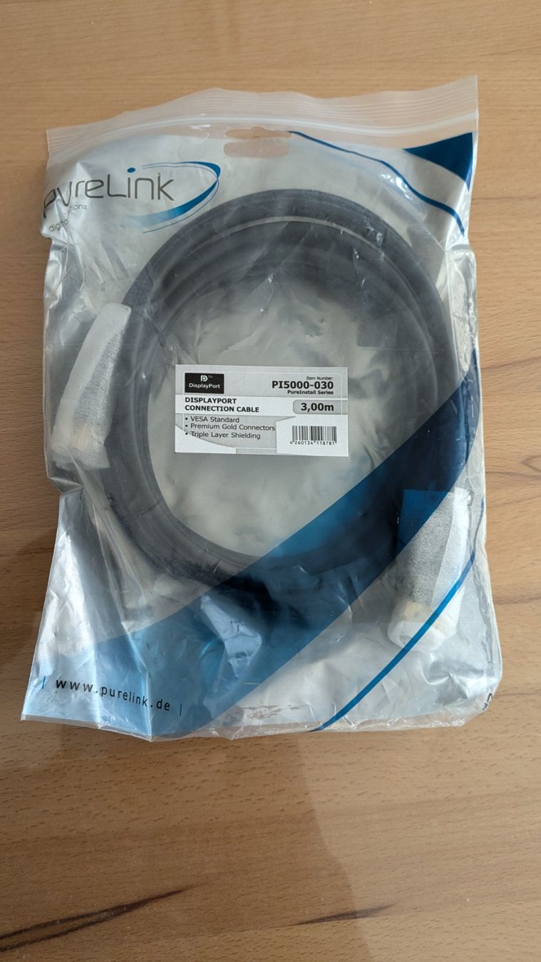 Cavi: Purelink - Displayport Connection Cable - PI5000-030 - 3m – Nuovo e nell'imballaggio originale da Staufen venduto da Fleby84 1