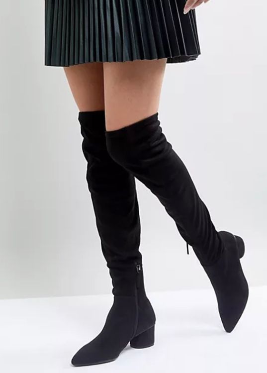 mango overknee boots