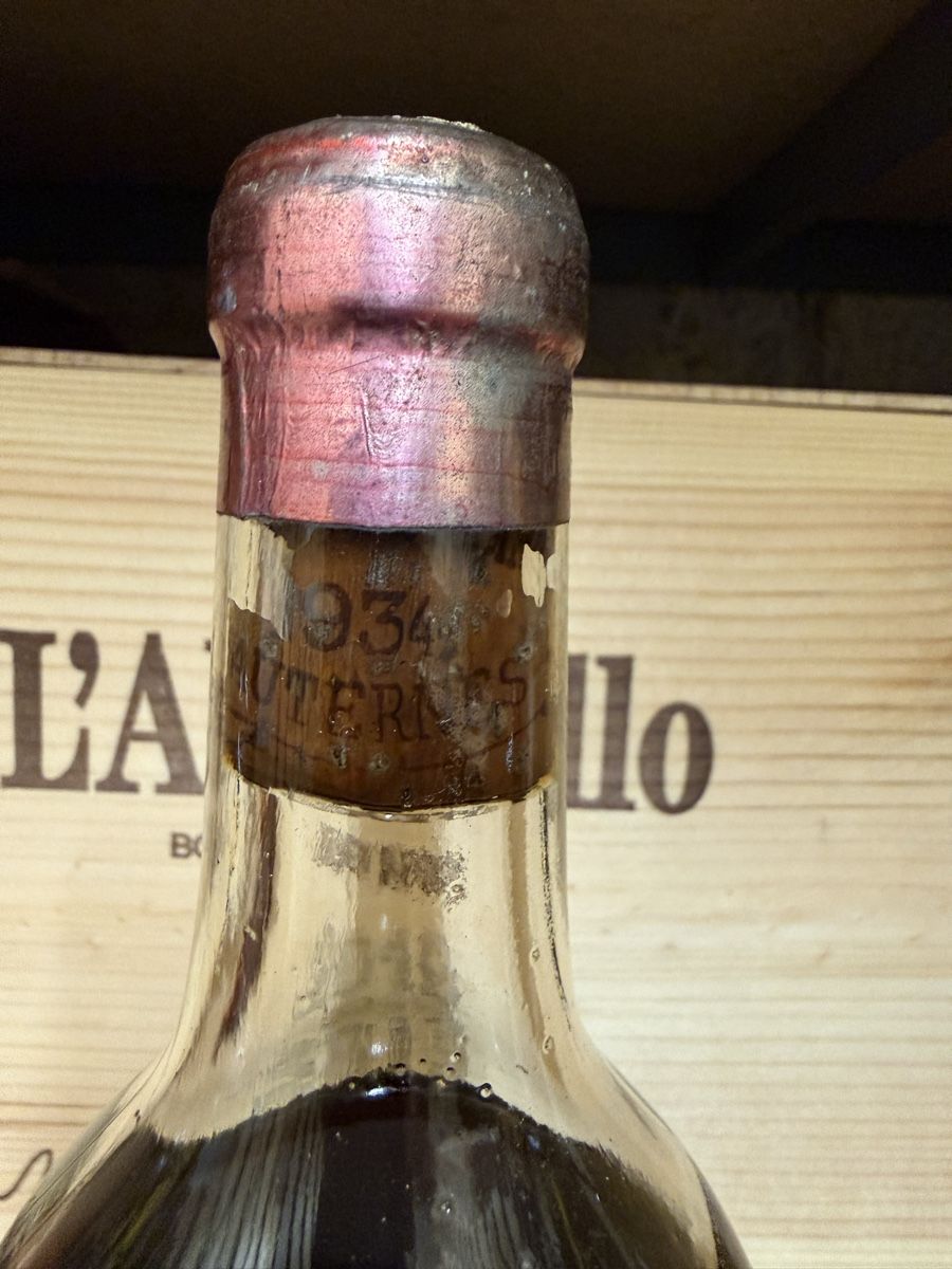 Vino: Chateau Suduiraut Sauternes 1934 – Nuovo e nell'imballaggio originale da Troinex venduto da Airain 1