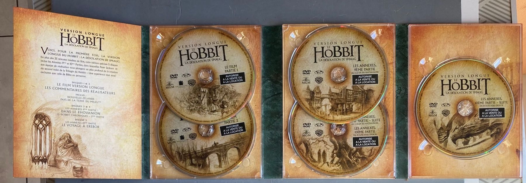 Alle DVDs: LE HOBBIT: LA DESOLATION DU SMAUG (VERSION LONGUE) – Gebraucht aus Poliez-Pittet von Newtown-Records 3