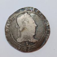 1 Franc 1579 (Heinrich III.) Frankreich s-ss