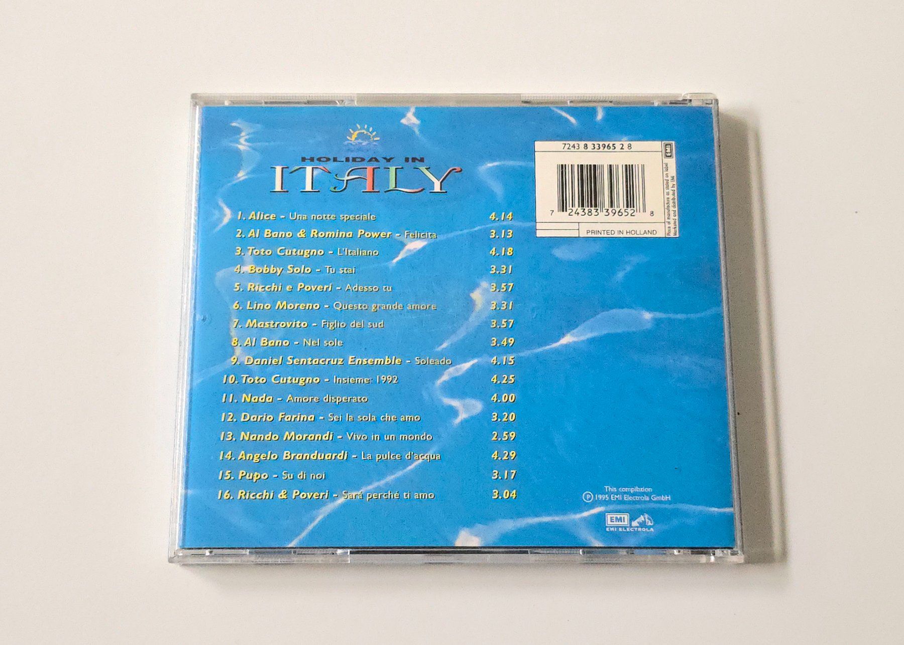 CD: CD Holiday in Italy – Usato da Dättlikon venduto da Wundertuete_ 1