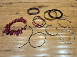 MODESCHMUCK, Armkettchen im 10er SET