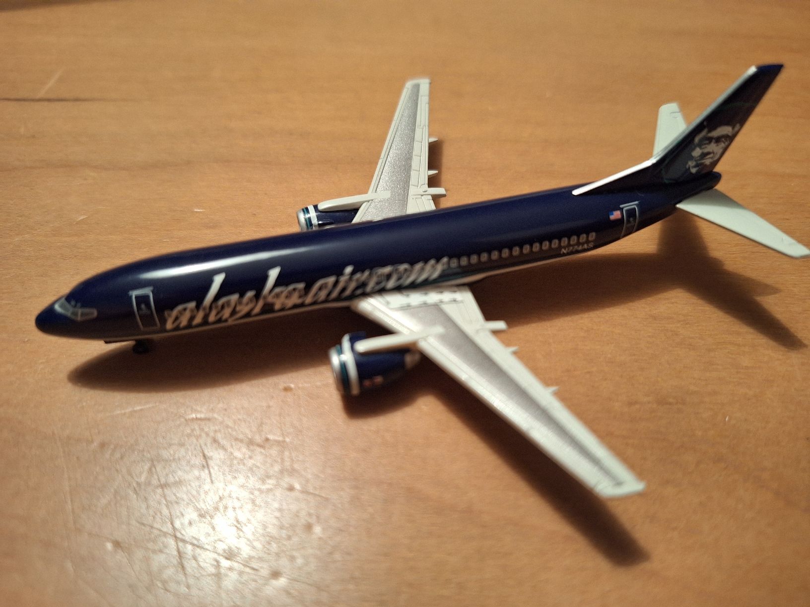 Boeing Kit di modellismo & Modellini statici: Alaska Airlines  1:400 B737-4Q8 – Usato da Sargans venduto da nicsam1815 1