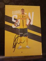 Djibril Sow - handsignierte Autogrammkarte YB