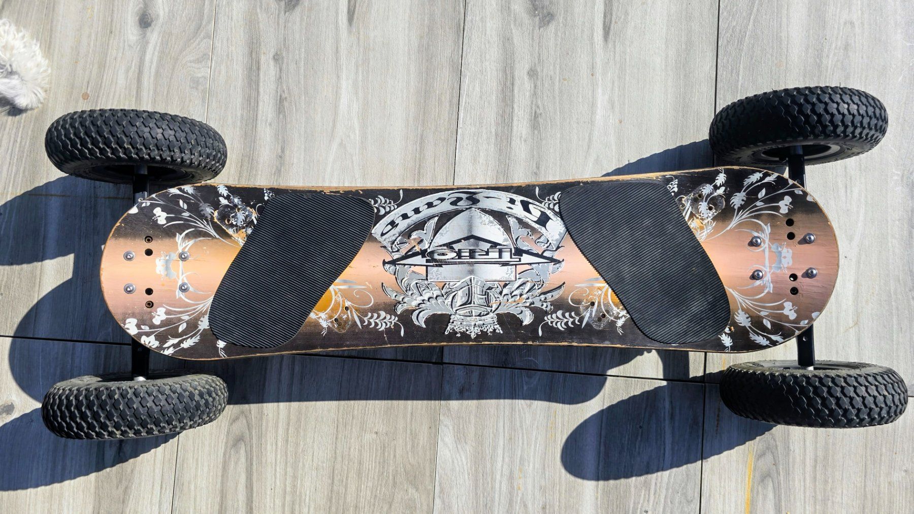 Skateboards: Mountainboard Skateboard Trio Action – Gebraucht aus Magglingen/Macolin von Vieuxdruide 3