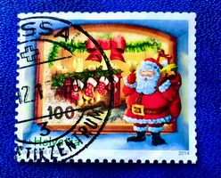 Nr.1527 Sondermarken Weihnachtsmann GESTEMPELT 2014   