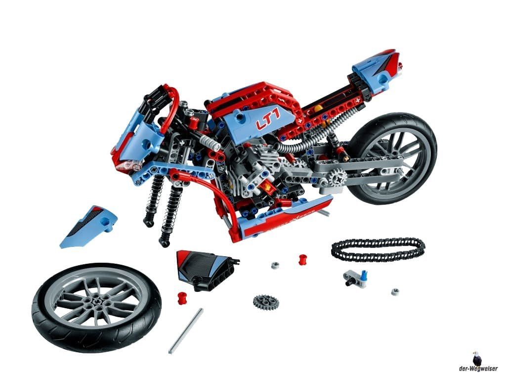 Lego Giocattoli: Lego Technic Strassenmotorrad (42036) – Nuovo e nell'imballaggio originale da Birsfelden venduto da der-Wegweiser 5