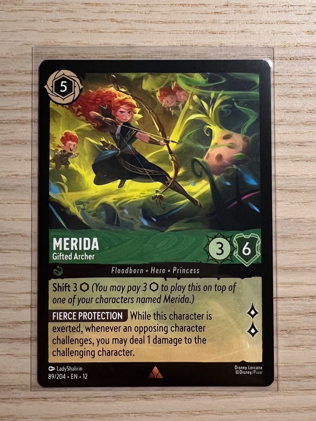 Disney Sammelbilder & Trading cards: Merida 89 EN Disney Lorcana Wilds Unknown 12 – Neu (gemäss Beschreibung) aus Rafz von SaintCruz