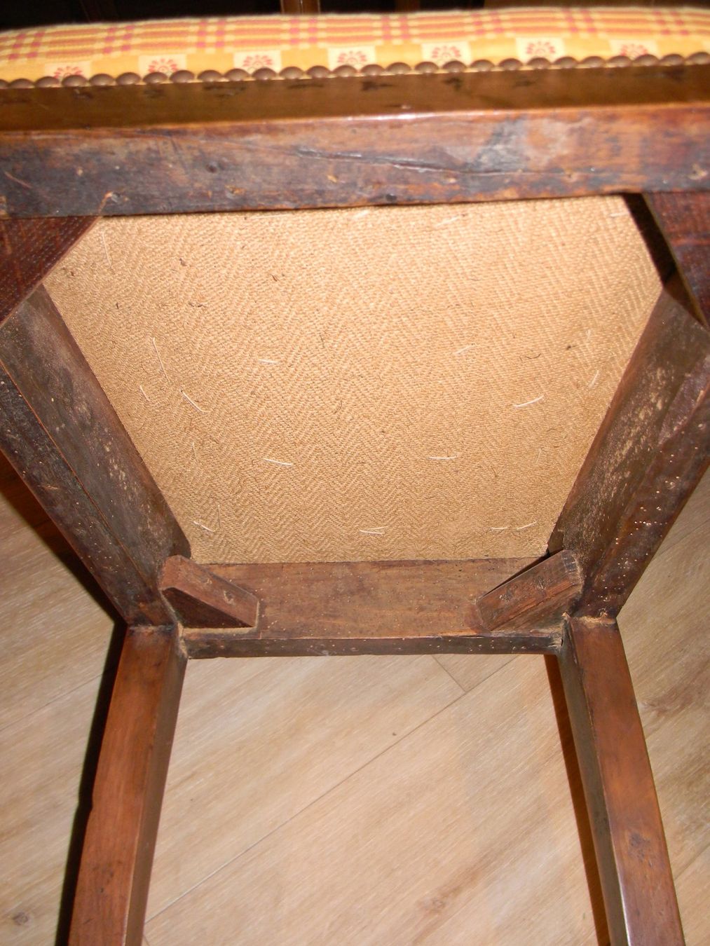 Sedie: 2 chaises anciennes, placets refaits à neuf – Usato da Bournens venduto da monique048 2