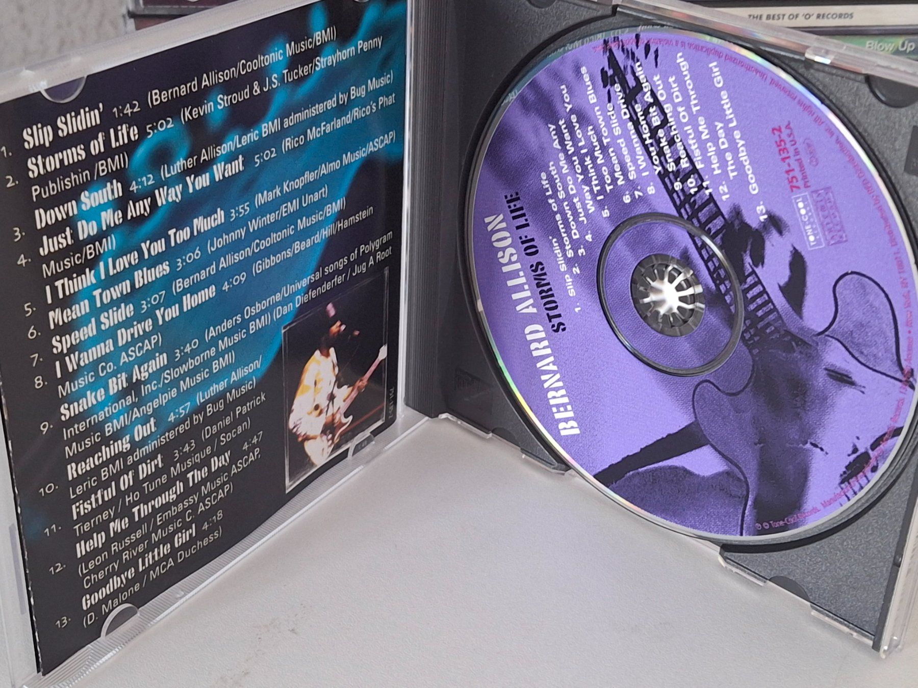 CD: CD Bernard Allison - Storms of Life – Usato da Aarberg venduto da Jackup1 2